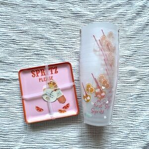 NWT Aperol Spritz Cups & Plates